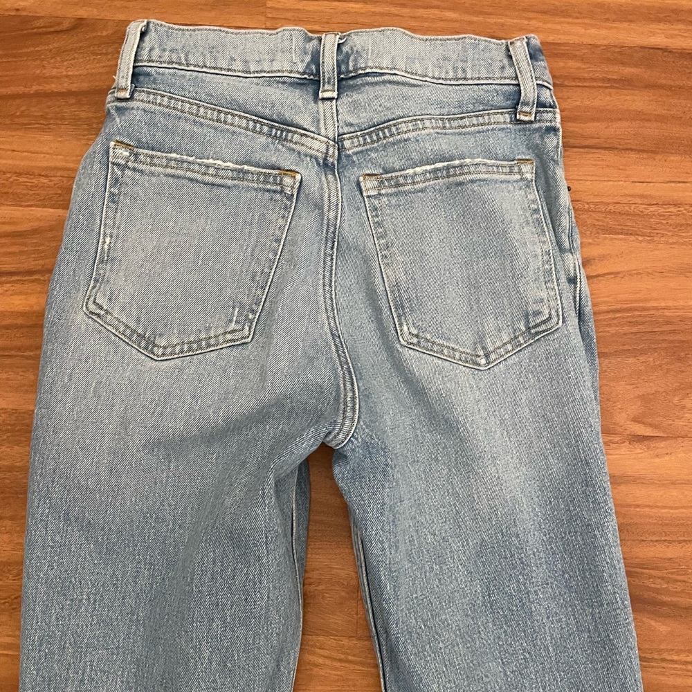 Abercrombie & Fitch Blue High Rise Jeans - Picture 5 of 6
